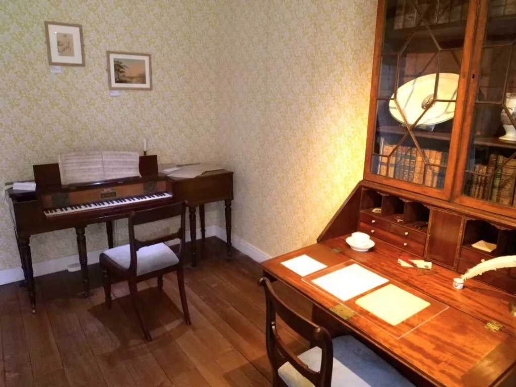 A Chawton, Angleterre - La dernière demeure de Jane Austen